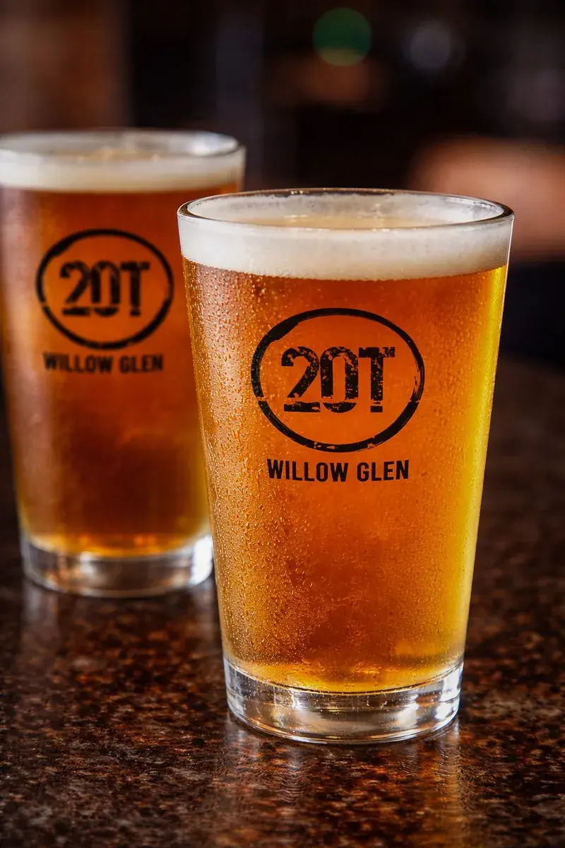 Craft beer on tap at 20Twenty